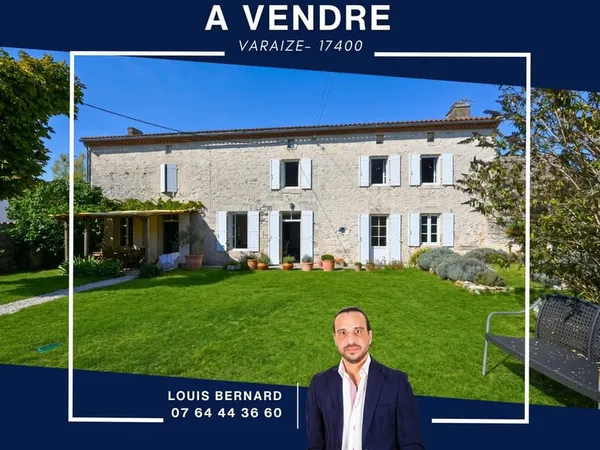 Maison charentaise en pierre rénovée — 152 m² — Varaize (