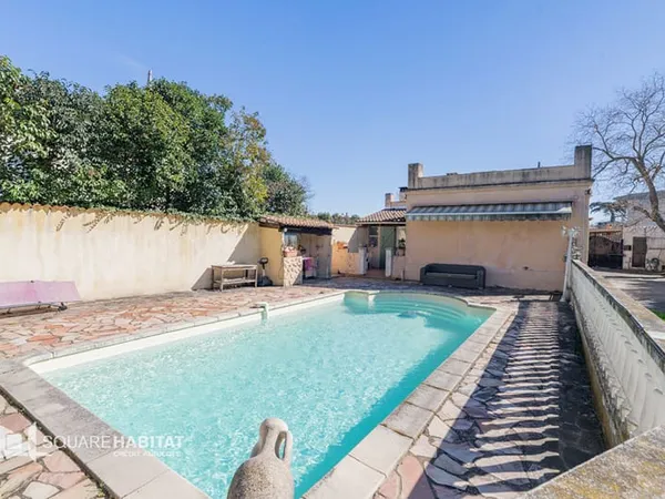 Maison + second Bâti sur La Gavotte, piscine