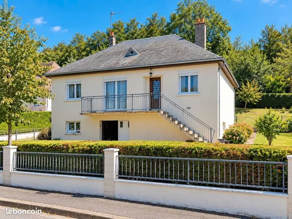 Pavillon 103 m² - 3 chambres - sous-sol total - terrain 1 000 m² - proche Vendôme