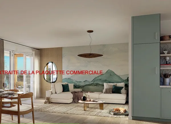 Appartement 2 pièces 41 m²