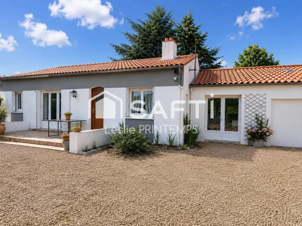 Plain-pied 3 chambres au calme et grand jardin