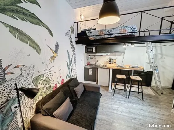 Studio meublé atypique de 16 m² - Proche allées Jean-Jaurès - Toulouse
