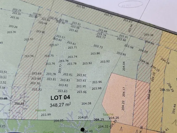 Terrain à bâtir Vente Pont-de-Chéruy  348m² 130000€