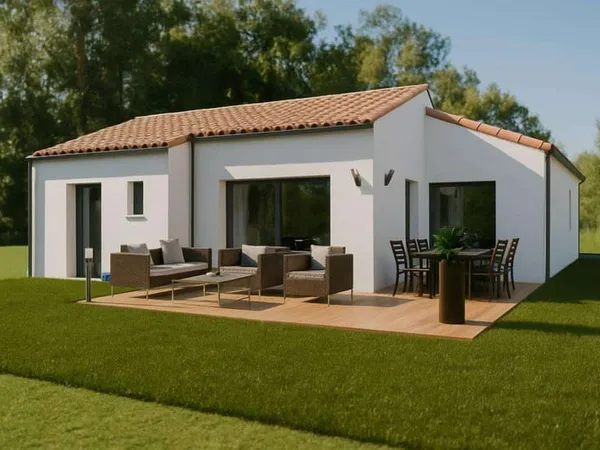 Terrain 580 m²