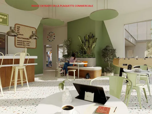 Studio 1 pièce 18 m²
