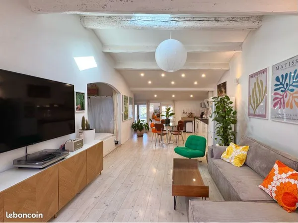 Appartement rénové 58m2