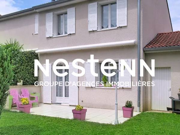 A Vendre: Jolie Maison lumineuse avec jardin et garage double - 71850 CHARNAY-LES-MACON