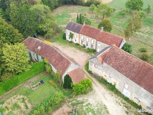 Maison et dépendances normandes
