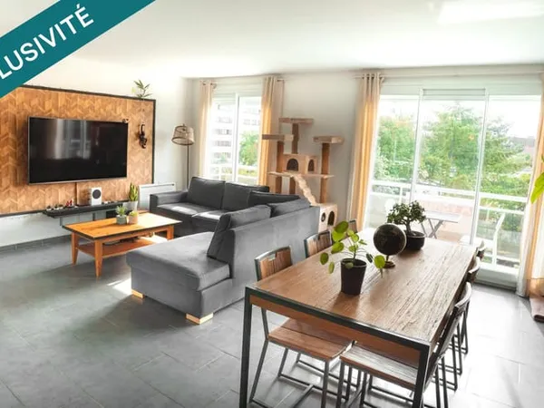 Appartement de 92 m² Dernier étage, Centre-ville