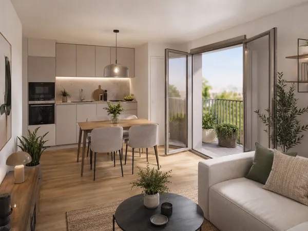 Rare retour à la vente  T3 neuf disponible immédiatement  Strasbourg Neudorf
