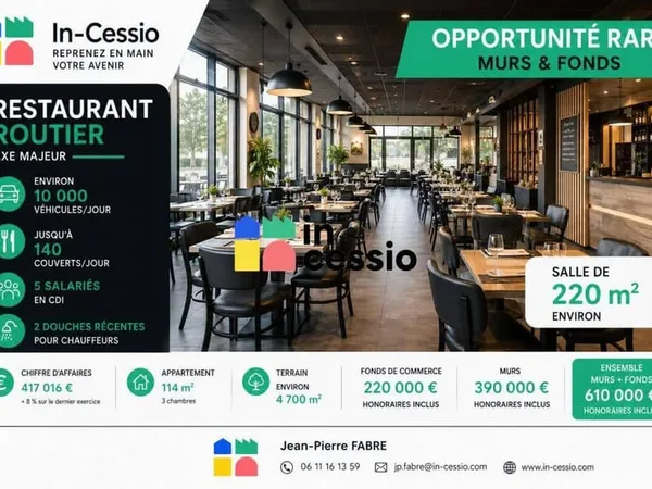 Restaurant 470 m²