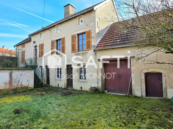 Maison en pierre de Bourgogne - 210 m² - Fort potentiel - Environnement calme
