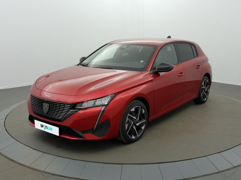 Peugeot 308 1.2 hybrid 145ch allure e-dcs6 neuf + cuir + optio