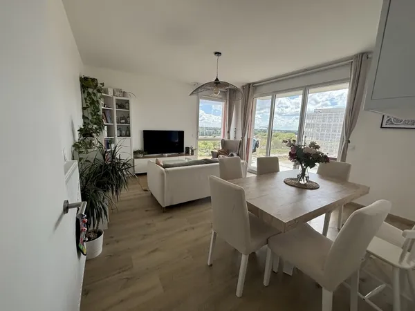 A LOUER - NANTES ? ÎLE DE NANTES - PRAIRIE AU DUC ? BEAU T3 DE 69,40 M² AVEC BALCON DE 11 M²