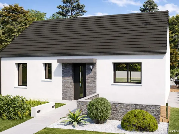 Terrain + maison 69 m²