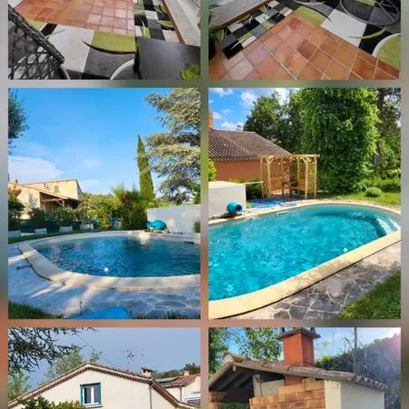 Maison individuelle avec piscine
