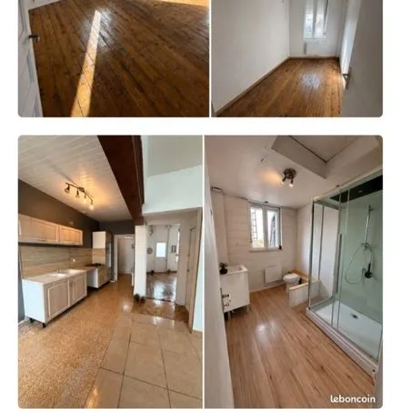 Maison burbure à louer 85m2