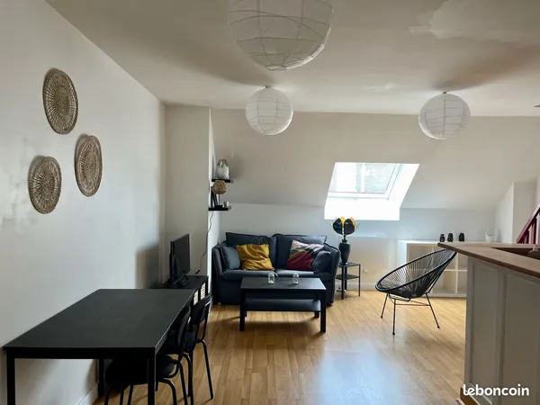 Duplex T2 meublé centre ville