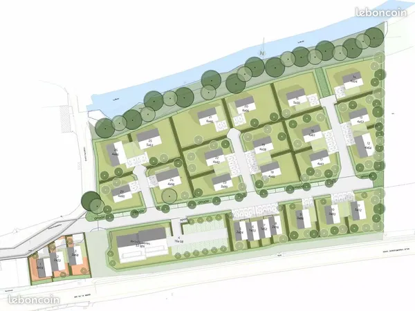 Terrain à bâtir viabilisé et constructible à Obermodern