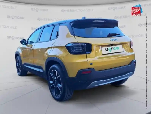 Jeep Avenger electrique 156ch 115kw summit — photo 23