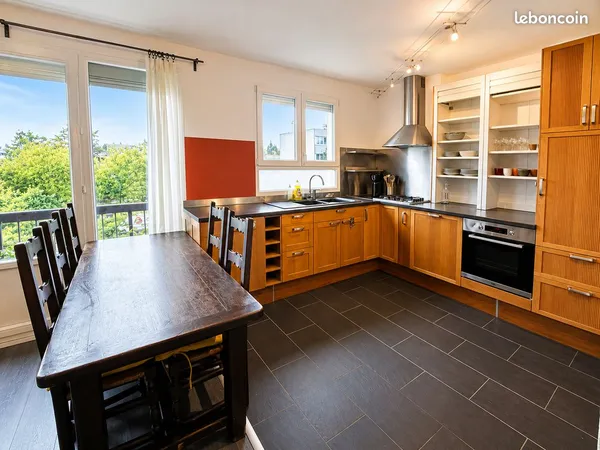 À louer - Appartement meublé 66m² avec cave et parking - Nantes (44100)