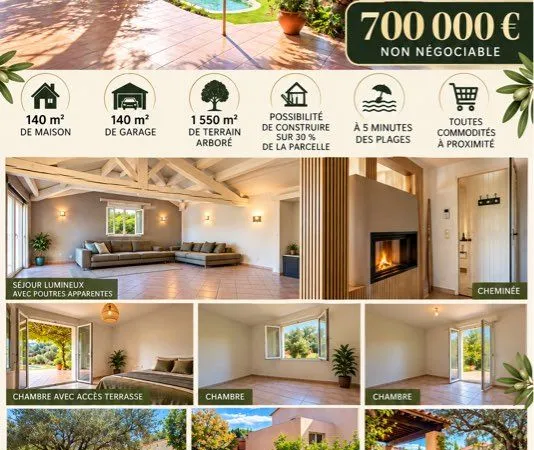 Maison le Castellet 140 m²