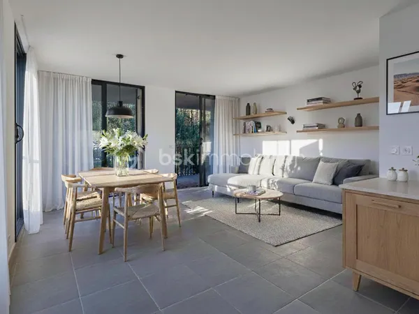 Appartement T3 neuf avec terrasse et vue jardin  Prestations de qualité  Secteur des Pins