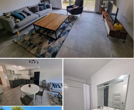 Maison récente meublée de 87 m² - 3 chambres - location à l'année