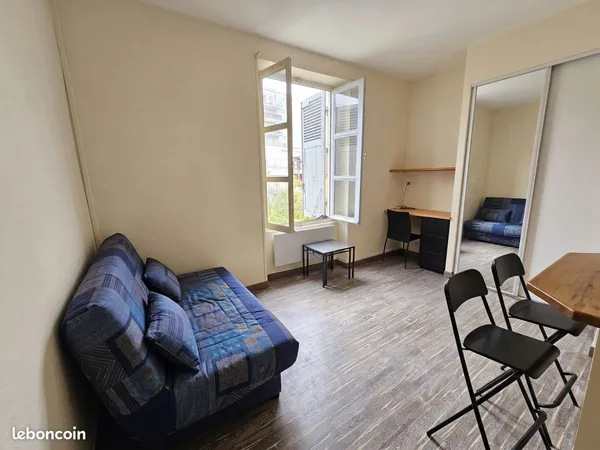 Studio meublé 19,75 m² - Lyon 7e