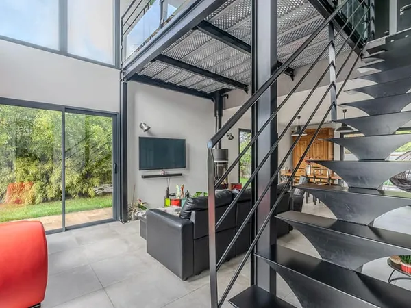 Maison contemporaine à l'esprit Loft et aux volumes ouverts