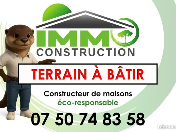 Terrain 345 m² Benquet