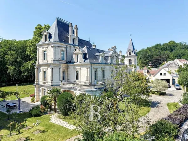 Aisne - Château du XIXèm siècle