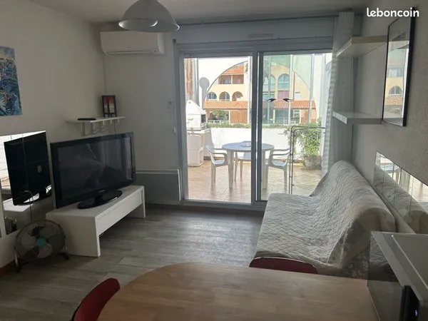 Appartement t2 + terrasse et parking