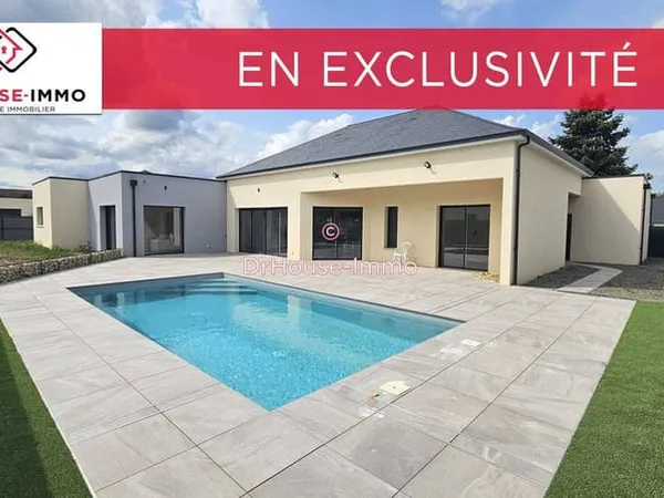Maison de plain-pied 6 pièces 190 m²