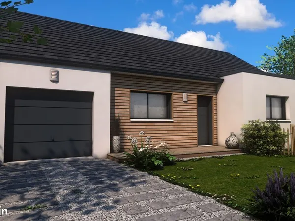Maison 84.49 m² avec terrain à LA CHAPELLE-D'ALIGNE (72)