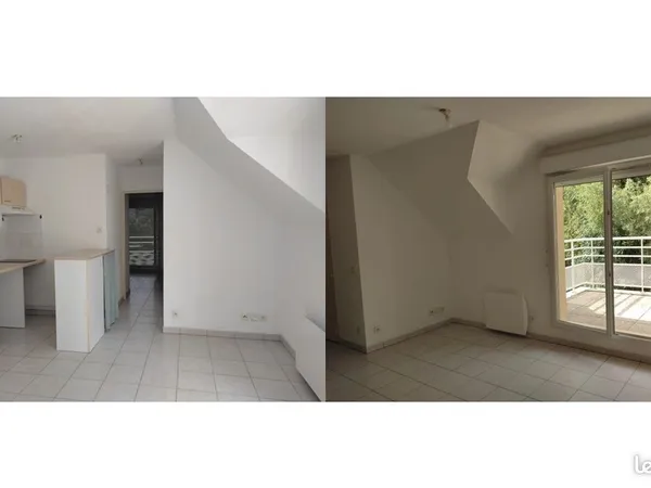 T2 avec balcon dans résidence avec piscine