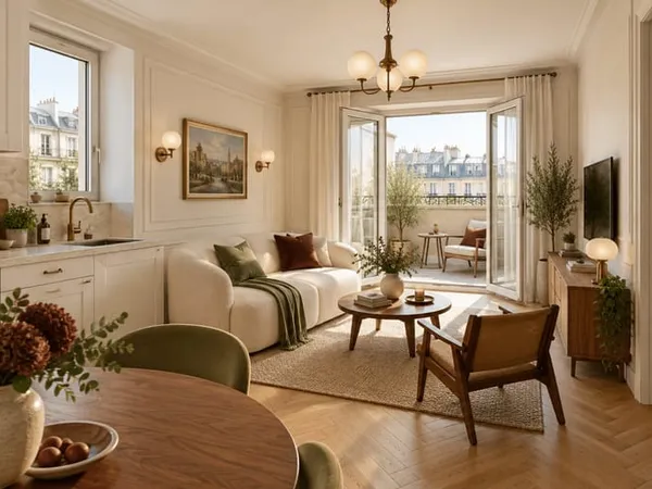 Appartement 3 pièces 64 m²