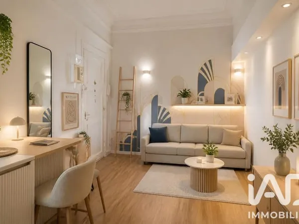 Studette 1 pièce 10 m²