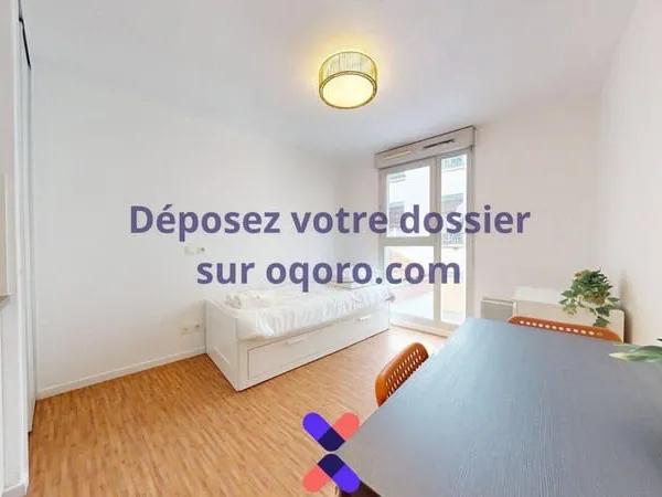 Studio 1 pièce 19 m²