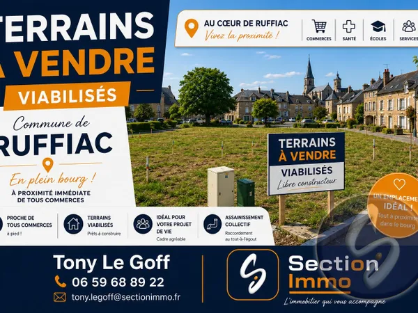 Terrain en individuel 496 m²