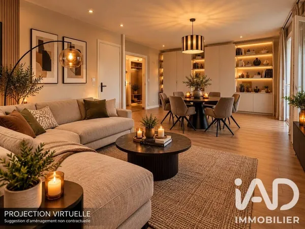 Appartement 4 pièces 77 m²