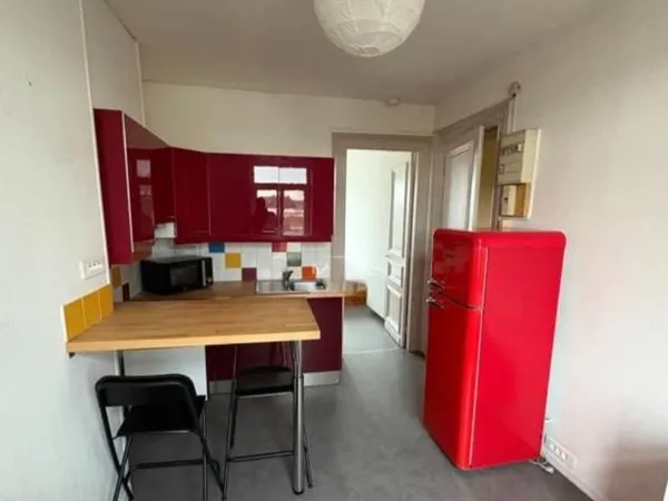 A louer appartement T2 meublé Lomme Lambersart