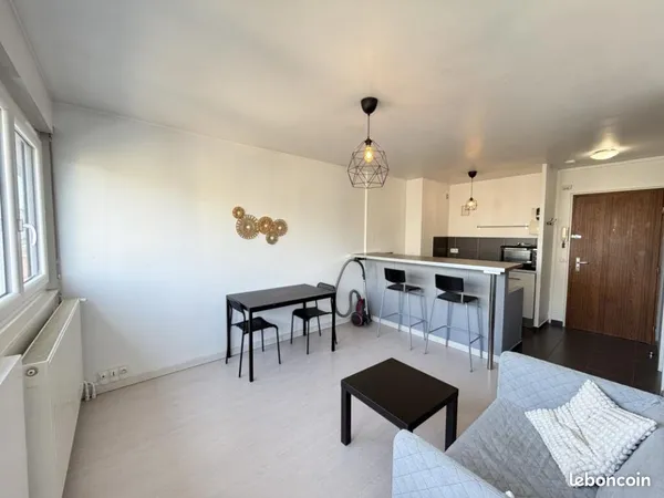 Studio 32m2 St Etienne Valbenoite Fauriel Centre 2 Tréfilerie loyer 360euro