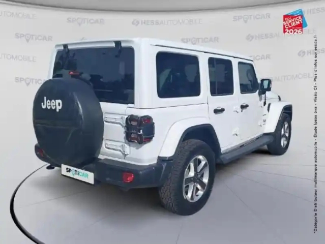 Jeep Wrangler unlimited 2.0 t 272ch sahara command-trac bva8 — photo 6