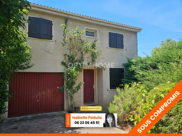 TREVOUX (01) à vendre Maison de 92m2, 5 pièces, 3 chambres, 1 bureau, 1 garage