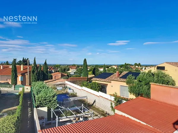 Maison, immeuble de rapport, à vendre à Sorède, 103 m² habitables comprenant 3 appartements et une p