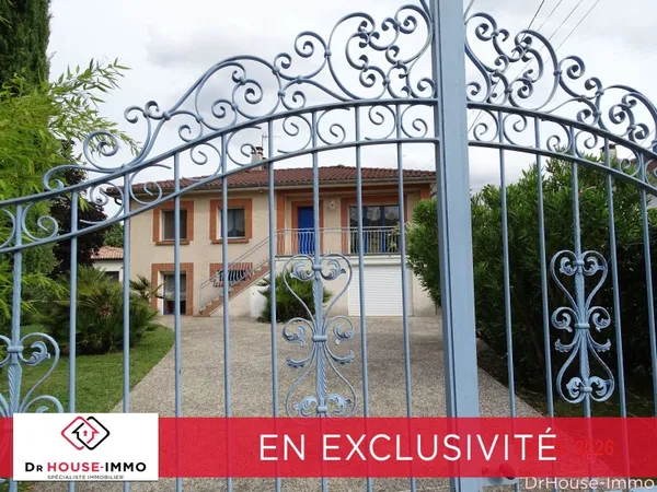 Villeneuve Tolosane (31270) Maison R+1 avec 1 garage et un grand terrain
