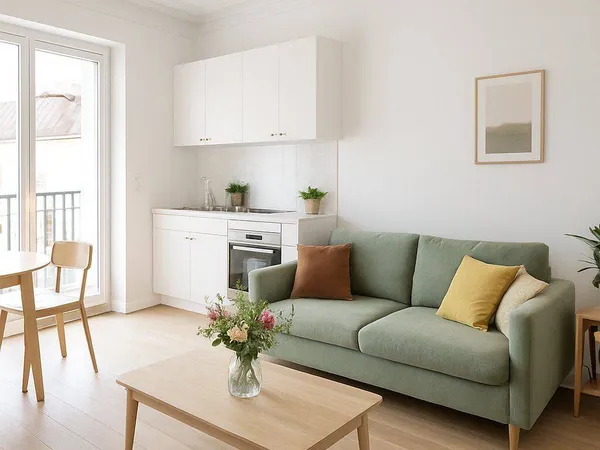 Appartement 2 pièces 39 m²