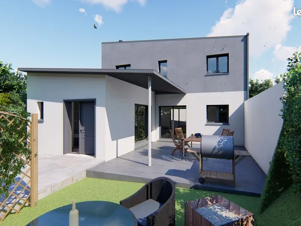 BRUZ - maison contemporaine - 3 chambres - 94.60m²