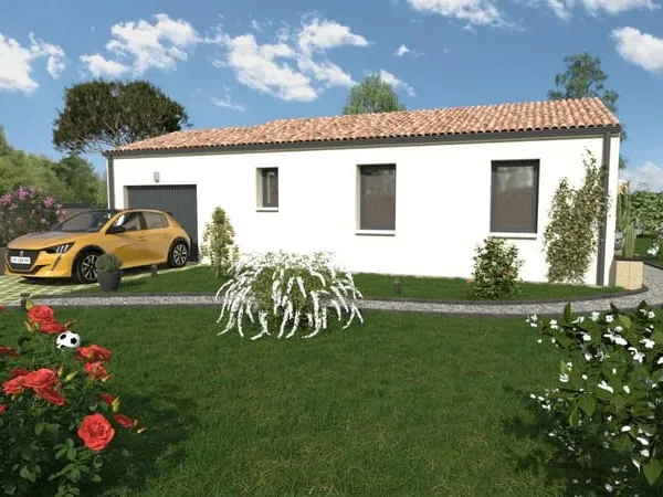 Projet de construction d'une maison 62 m² avec terrain à LEZOUX (63)
